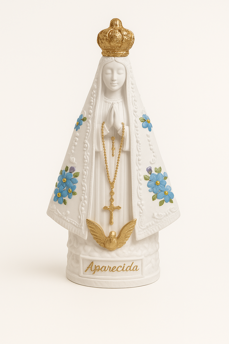 Imagem Nossa Senhora Aparecida - Decoração com Fé®