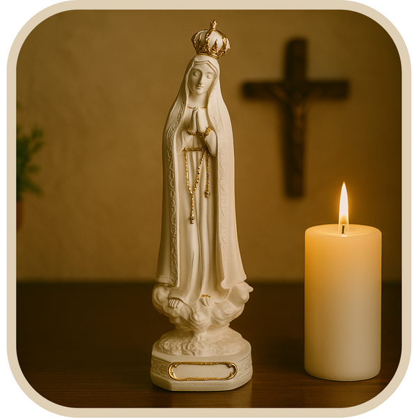 Imagem Nossa Senhora de Fátima - Decoração com Fé®