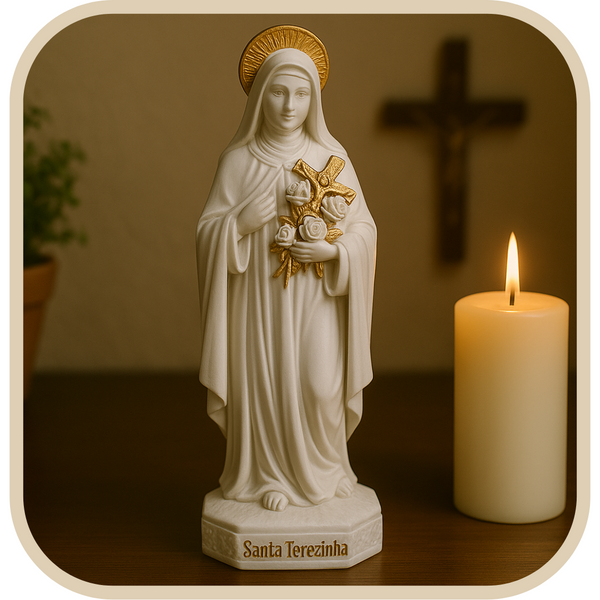 Imagem Santa Terezinha - Decoração com Fé®